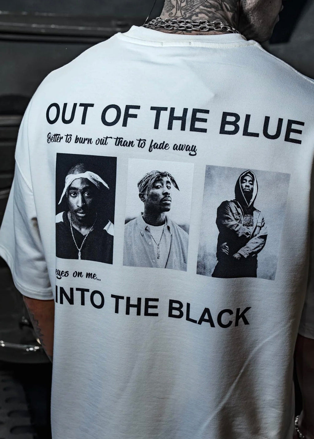 INTO THE BLACK TEE | OVERSIZE