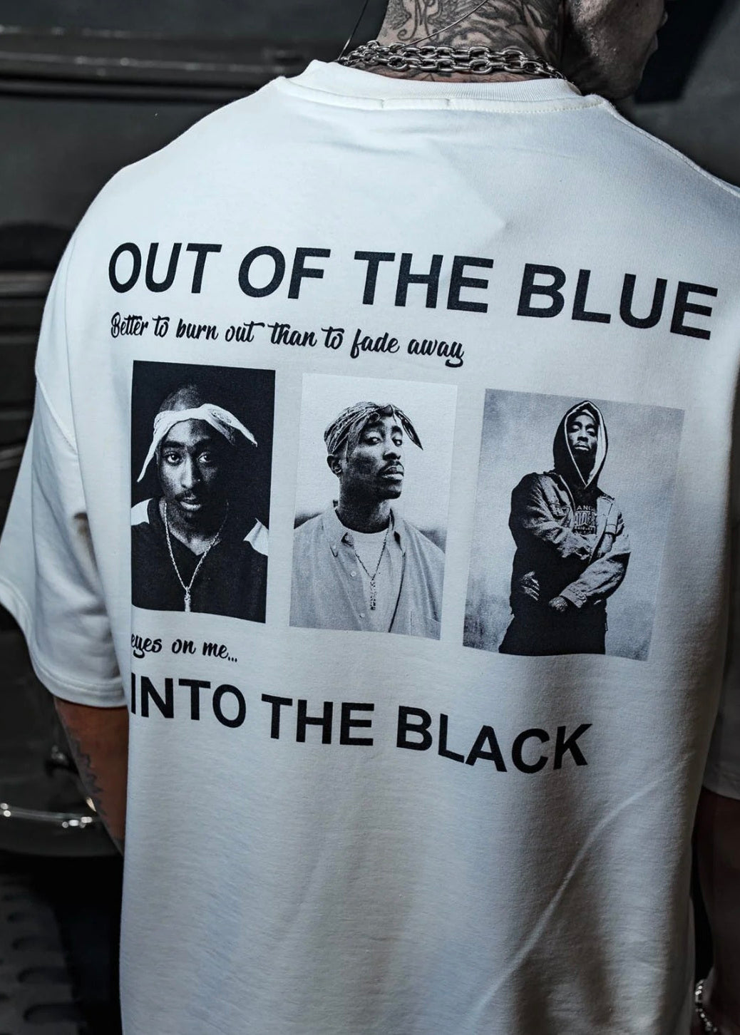 INTO THE BLACK TEE | OVERSIZE
