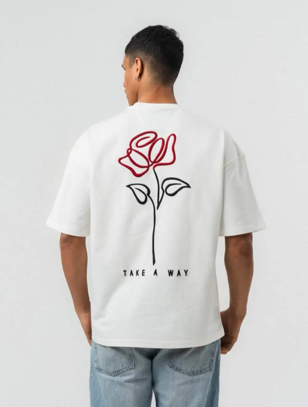 ONE ROSE TEE