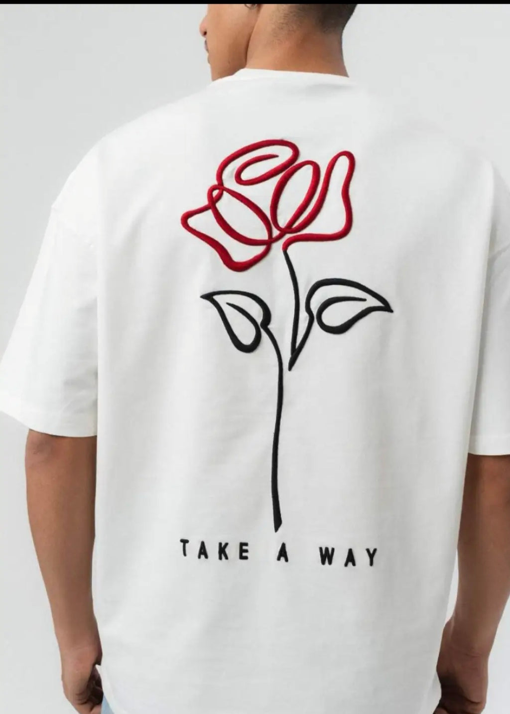 ONE ROSE TEE